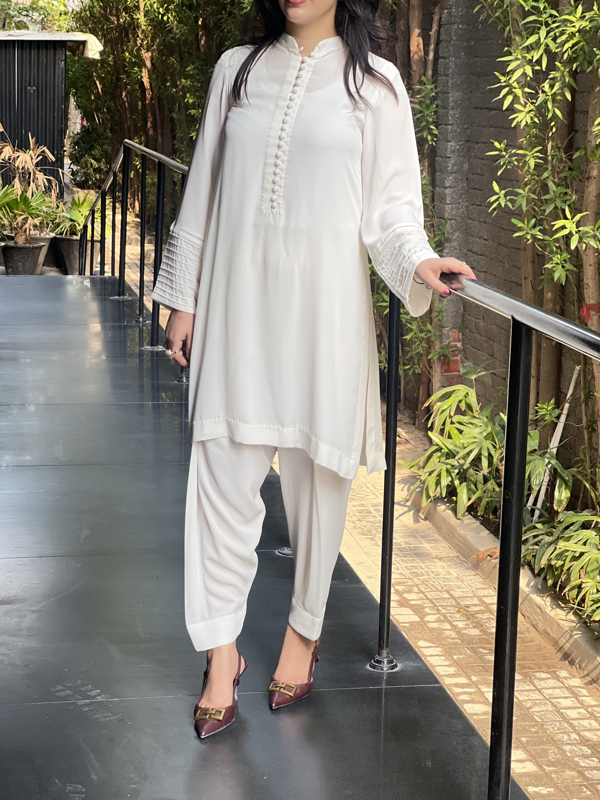 Ivory Bloom Dress - Image 3