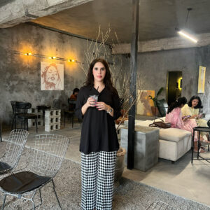 Monochrome Muse Dress